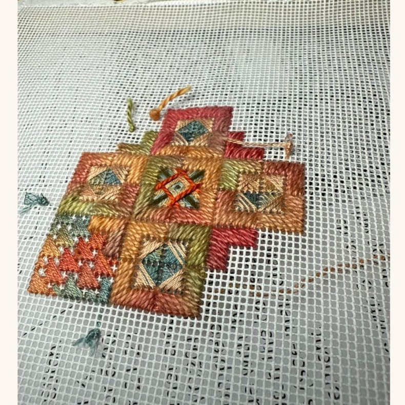 Lr needlepoint fra bunden - en weekend i trdenes tegn