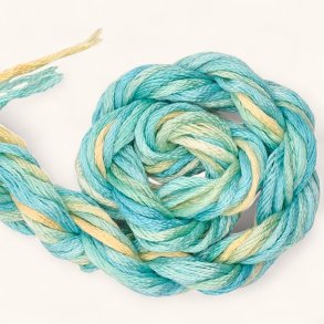 Broderitrd Waterlilies Aquamarine 200