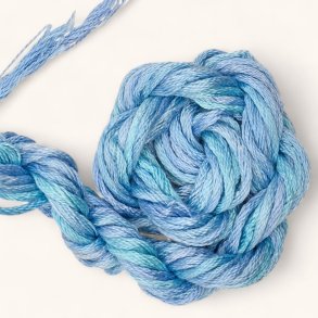 Broderitrd Waterlilies Azure Skies 230