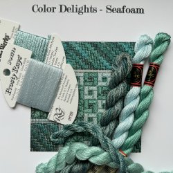 Begynder broderikit Seafoam