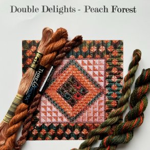 Begynder broderikit Peach Forest