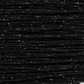 Broderitrd Silk Lamé Braid Black SL01