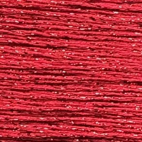 Broderitrd Silk Lamé Braid Corvette Red SL218