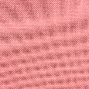 Broderistof Precut Lugana - 10 trde /cm - koral