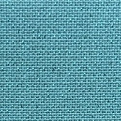 Broderistof Precut Lugana - 10 trde /cm - metalisk blgrn