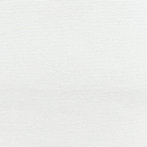 Broderistof Precut Lugana - 10 trde /cm - hvid