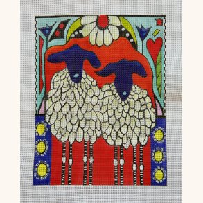 Hndmalet stramaj Sster Uld