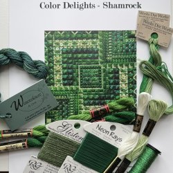 Begynder broderikit Shamrock