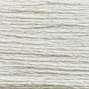 Broderitrd Silk Lam Braid White SL02