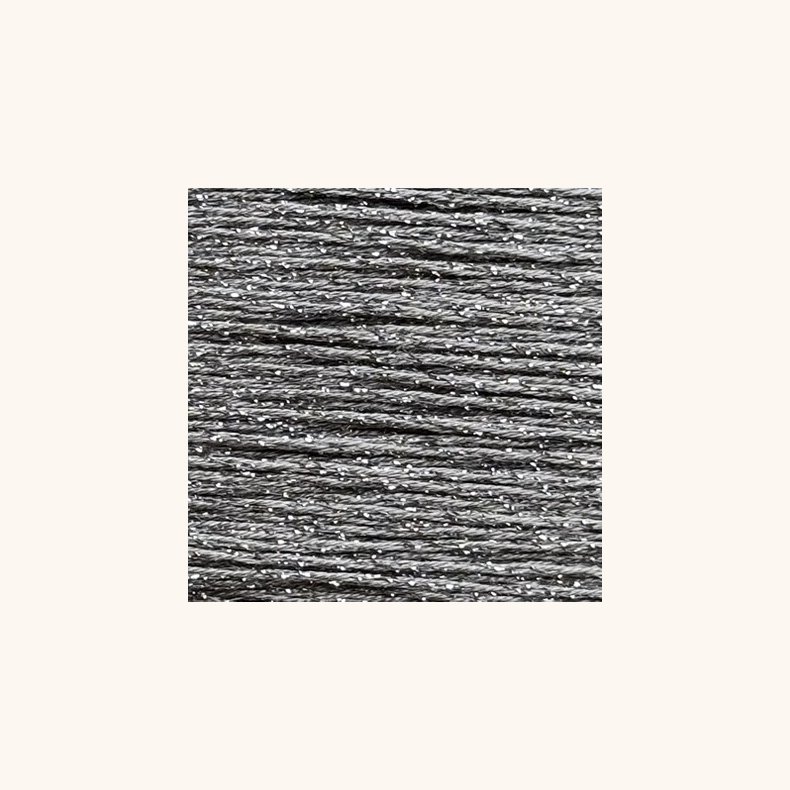 Broderitrd Silk Lam Braid Pewter SL41