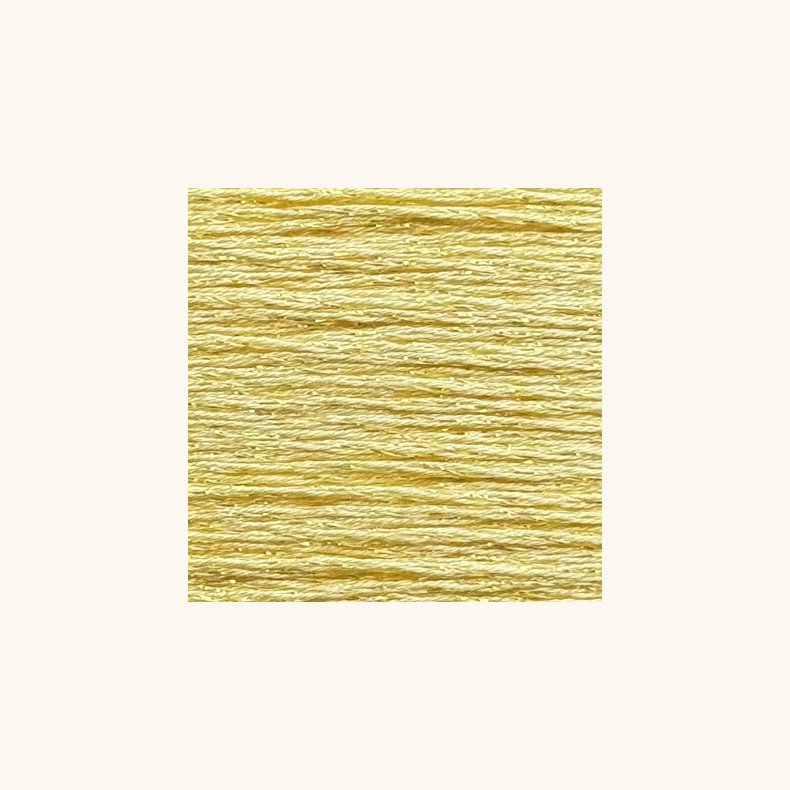 Broderitrd Silk Lam Braid Lemon SL34