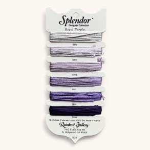 Broderitrd Splendor Designer Collection Regal Purples SC8