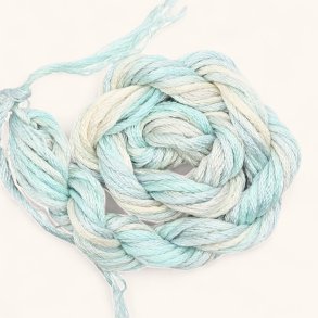 Broderitrd Waterlilies Seafoam 029