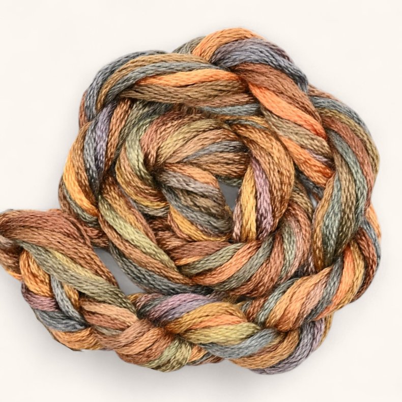 Broderitrd Waterlilies Burnt Toast 062