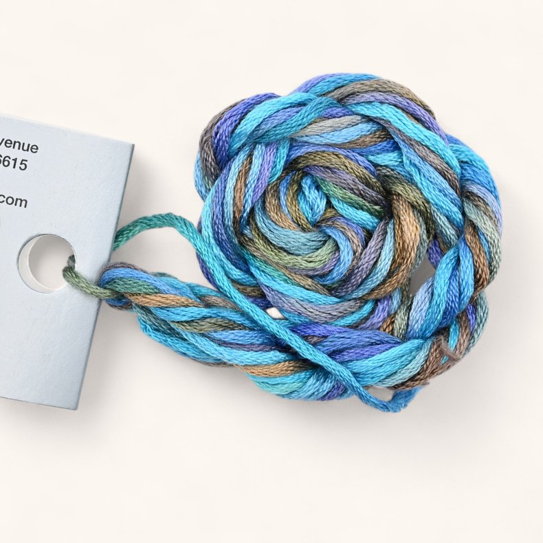 Broderitrd Waterlilies Lexi's Blue 289