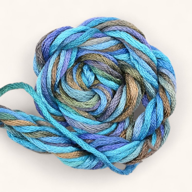 Broderitrd Waterlilies Lexi's Blue 289