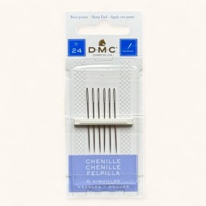 Broderinl med spids str. 24