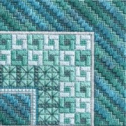 Begynder broderikit Seafoam